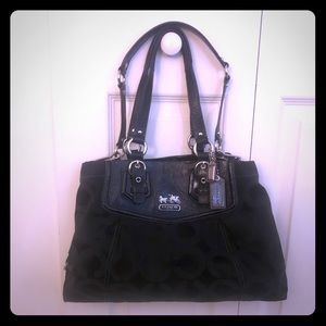 Black Coach tote